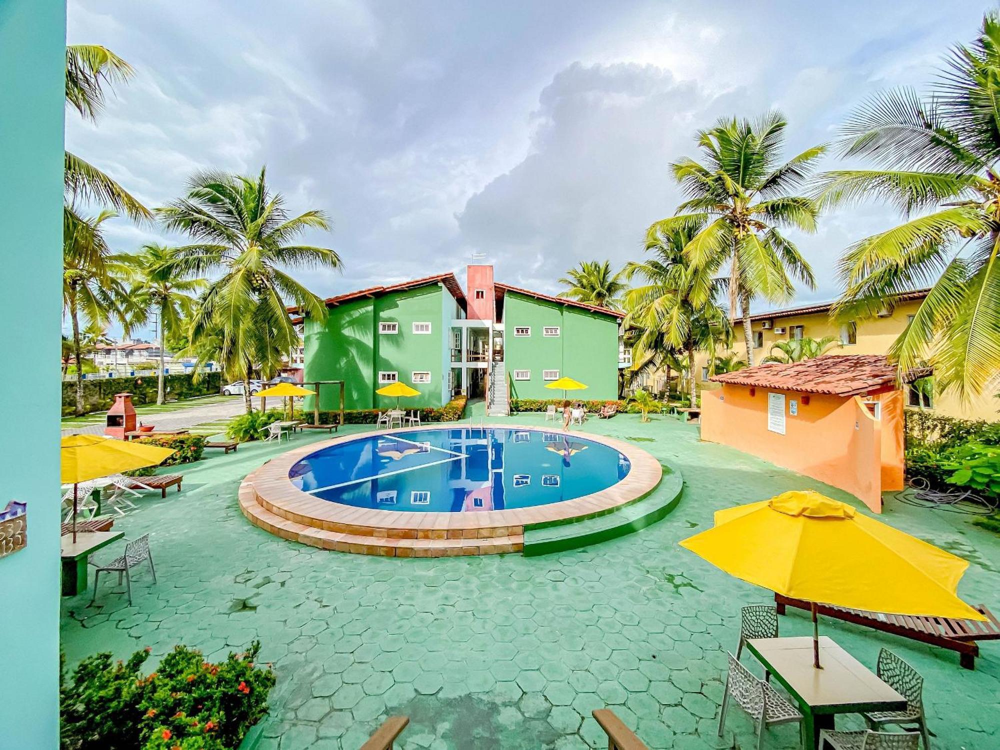 Village Taperapua A Uma Quadra Do Axe Moi, Com Piscina, Churrasqueira, Portaria 24hrs, Com Supermercado E Centro Gastronomico Ao Lado * Porto Seguro